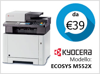 Multifunzione a 39 €/mese a colori A4